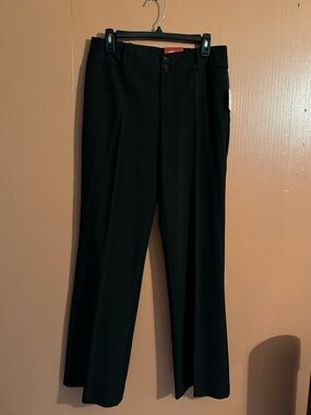NWT Esprit Black Wide Leg Dress Pants Size 12